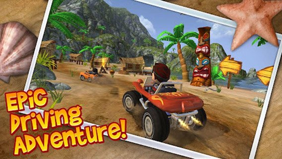 沙滩车闪电战 Tegra版:Beach Buggy Blitz