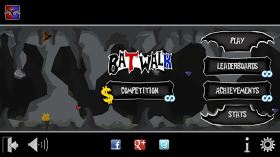蝙蝠飞行：Bat Walk