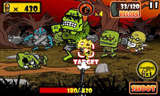 枪打僵尸：Gun&Zombies