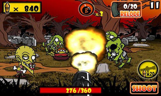 枪打僵尸：Gun&Zombies