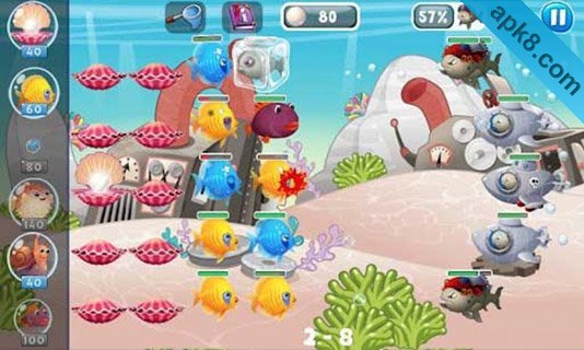 鱼与海盗 HD:Fish vs Pirates