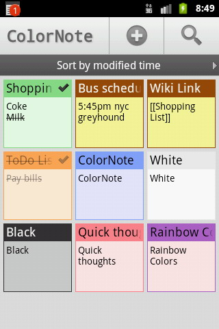 彩虹便签:ColorNote Notepad Notes