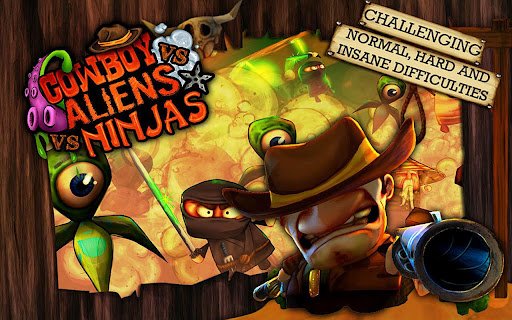 牛仔与忍者大战外星人：Cowboy vs. Ninjas vs. Aliens