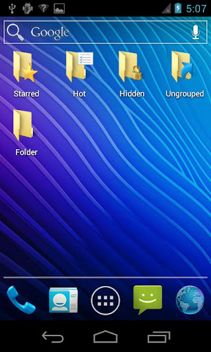 Android开始菜单