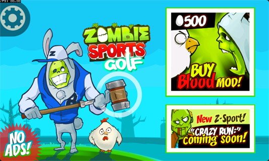 僵尸高尔夫运动 HD:Zombie Sports