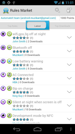 自动化设定:AutomateIt Pro