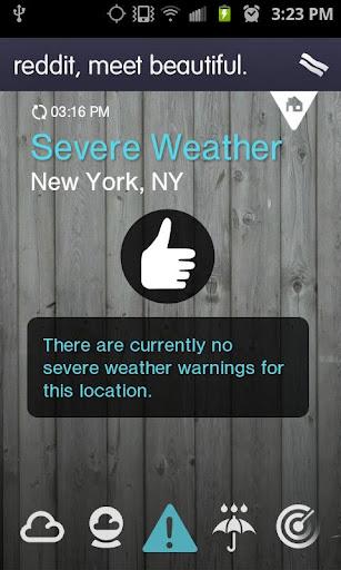 一周天气:1Weather