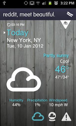 一周天气:1Weather