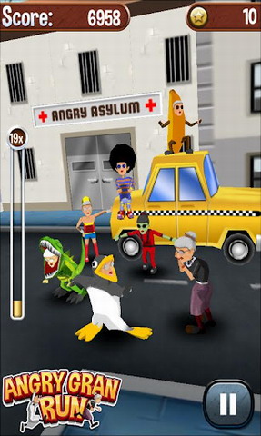 愤怒的老奶奶玩酷跑：Angry Gran Run