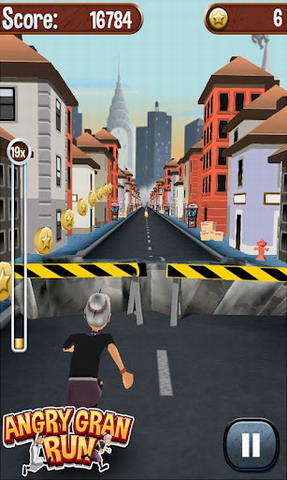 愤怒的老奶奶玩酷跑：Angry Gran Run