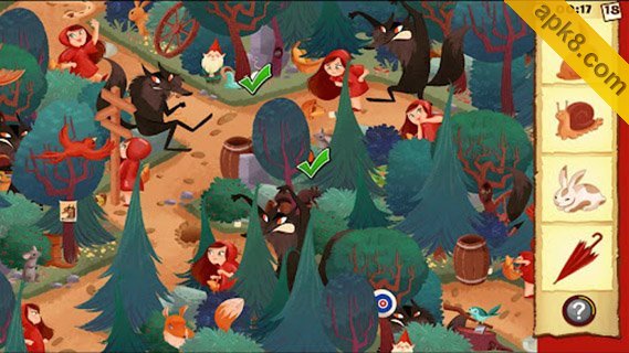 小红帽的故事 精简版HD:Red Riding Hood LITE
