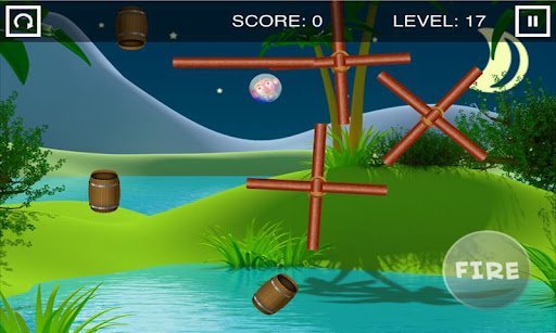 猴子桶 高清版：Monkey Barrel Game