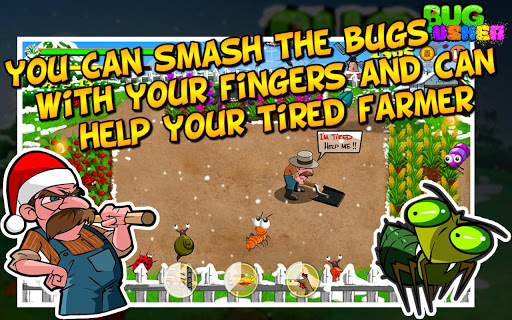 农村除虫圣诞版：Bug Crusher Winter