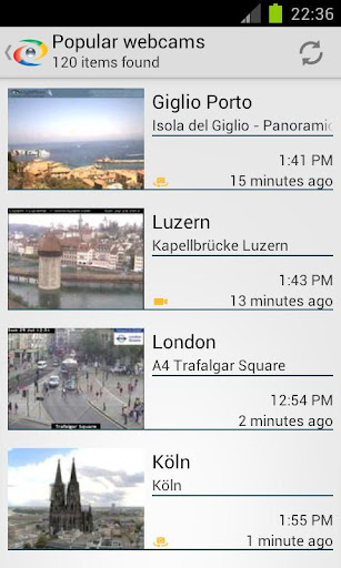 全球摄像头:Worldscope Webcams