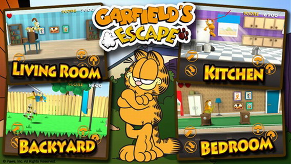 加菲猫大逃跑:Garfields Escape