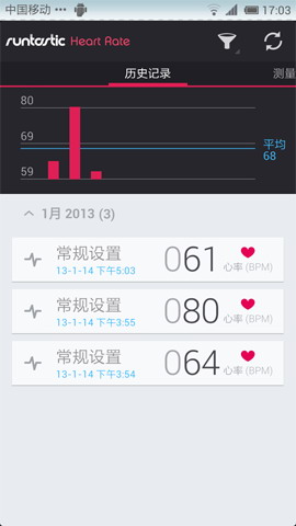 心跳检测：runtastic Heart Rate PRO