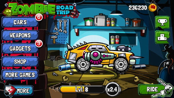 僵尸公路之旅：Zombie Road Trip