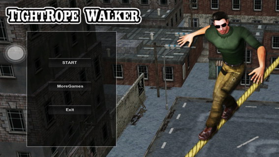 3D高空走钢丝:TightRope Walker