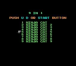 [FC]忍者猫9合1