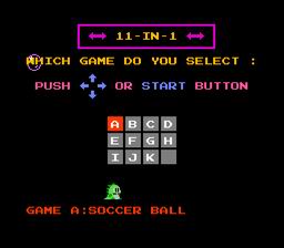 [FC]球类11合1