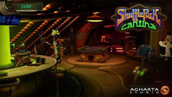 桌面曲棍球：Shufflepuck Cantina