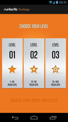 俯卧撑锻炼:Runtastic Push-Ups PRO