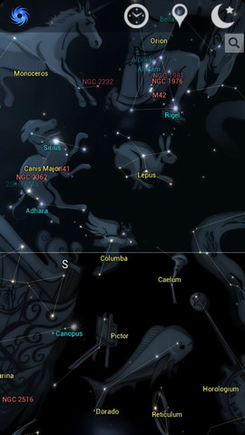蓝漩星座图