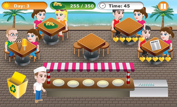 冰淇淋餐厅制作：Crazy Ice Cream Restaurant