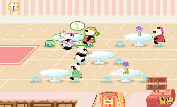 熊猫的餐厅：Pandas Dinner