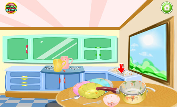 和娜娜一起打扫凌乱的房间：Clean up Messy Room with Nana