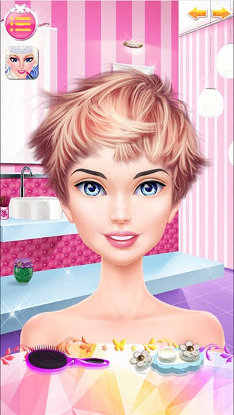 华丽妆容：Glam Doll Makeover