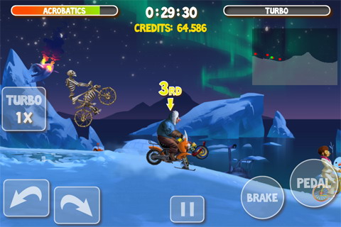 疯狂车手2(含数据包)：Crazy Bikers 2 Free