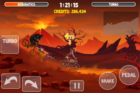 疯狂车手2(含数据包)：Crazy Bikers 2 Free