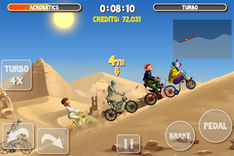 疯狂车手2(含数据包)：Crazy Bikers 2 Free