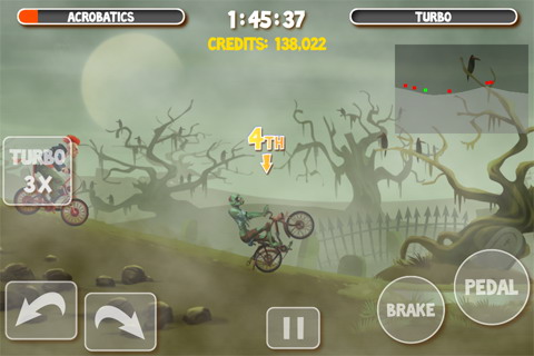 疯狂车手2(含数据包)：Crazy Bikers 2 Free