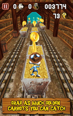 丛林兔子跑酷：Bunny Jungle Run
