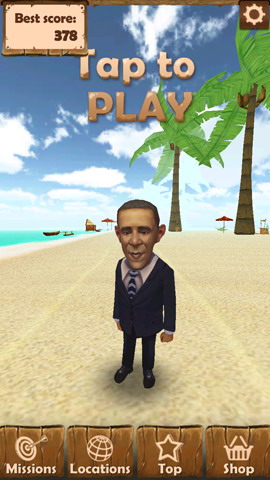 奥巴马跑酷:Obama Run