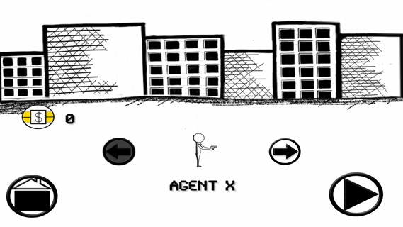火柴人跑酷战斗:Agent Sketchman - B&W Battle
