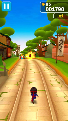 忍者跑酷:Ninja Kid Run - Free Fun Game