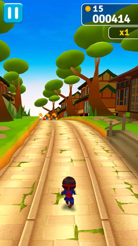 忍者跑酷:Ninja Kid Run - Free Fun Game