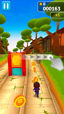 忍者跑酷:Ninja Kid Run - Free Fun Game