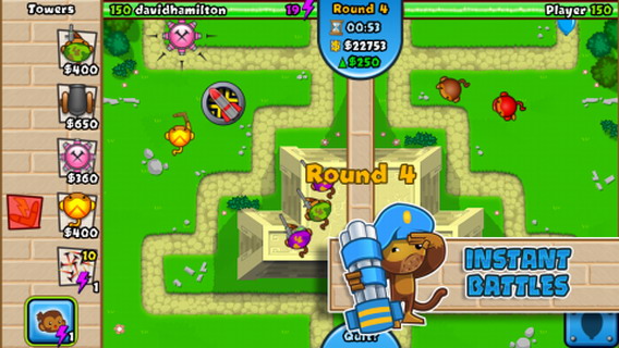 猴子塔防对战版:Bloons TD Battles
