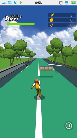 滑板跑酷:Skating street