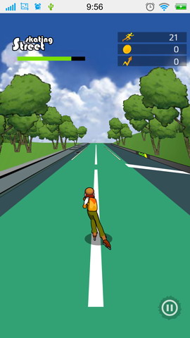 滑板跑酷:Skating street