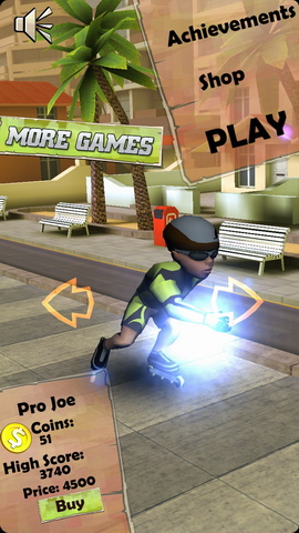 轮滑跑酷 LA Skater Roller Rivals
