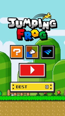 像素青蛙:Jumping Frog