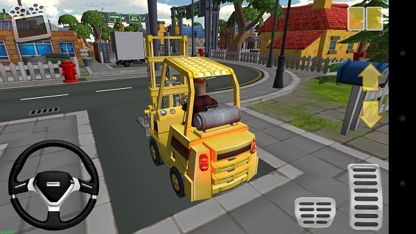 疯狂的叉车