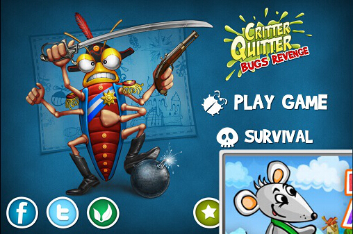 残弱生物：复仇：Critter Quitter Bugs Revenge