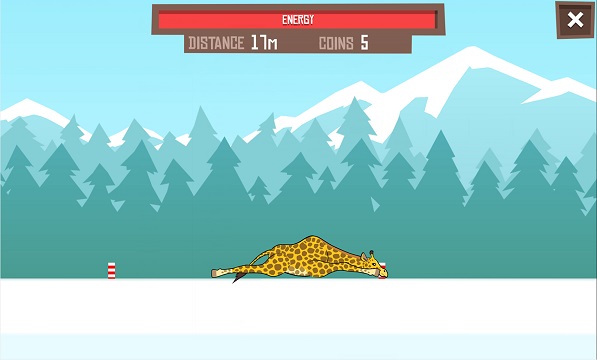 长颈鹿模拟器：Giraffe Winter Sport Simulator