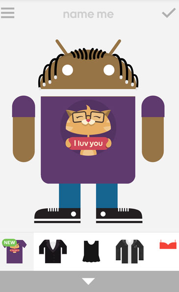 安卓机器人秀：Androidify